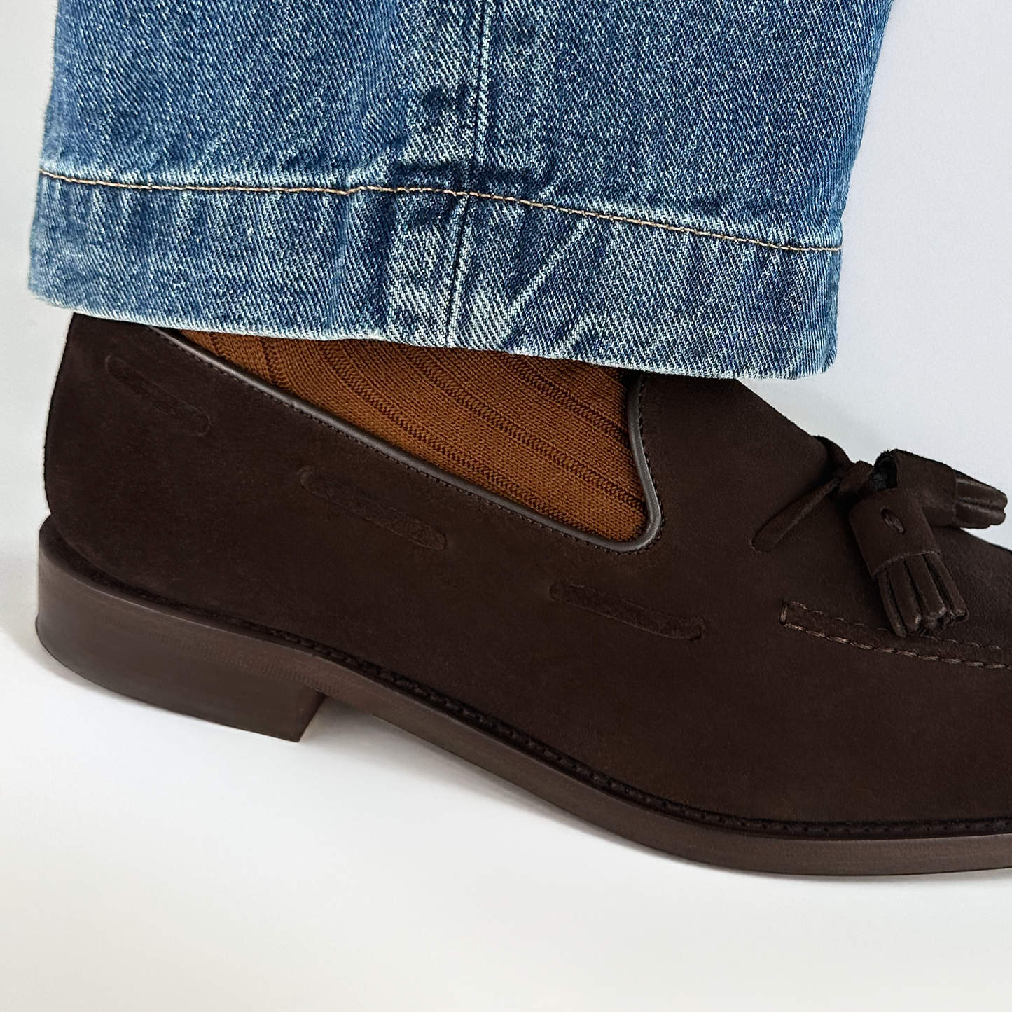 Amber Brown Merino Wool Socks