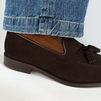 Amber Brown Merino Wool Socks