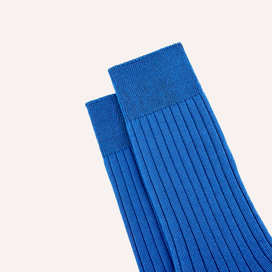 Celestial Blue Merino Wool Socks