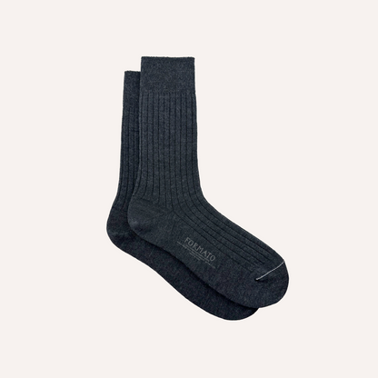 Charcoal Merino Wool Socks