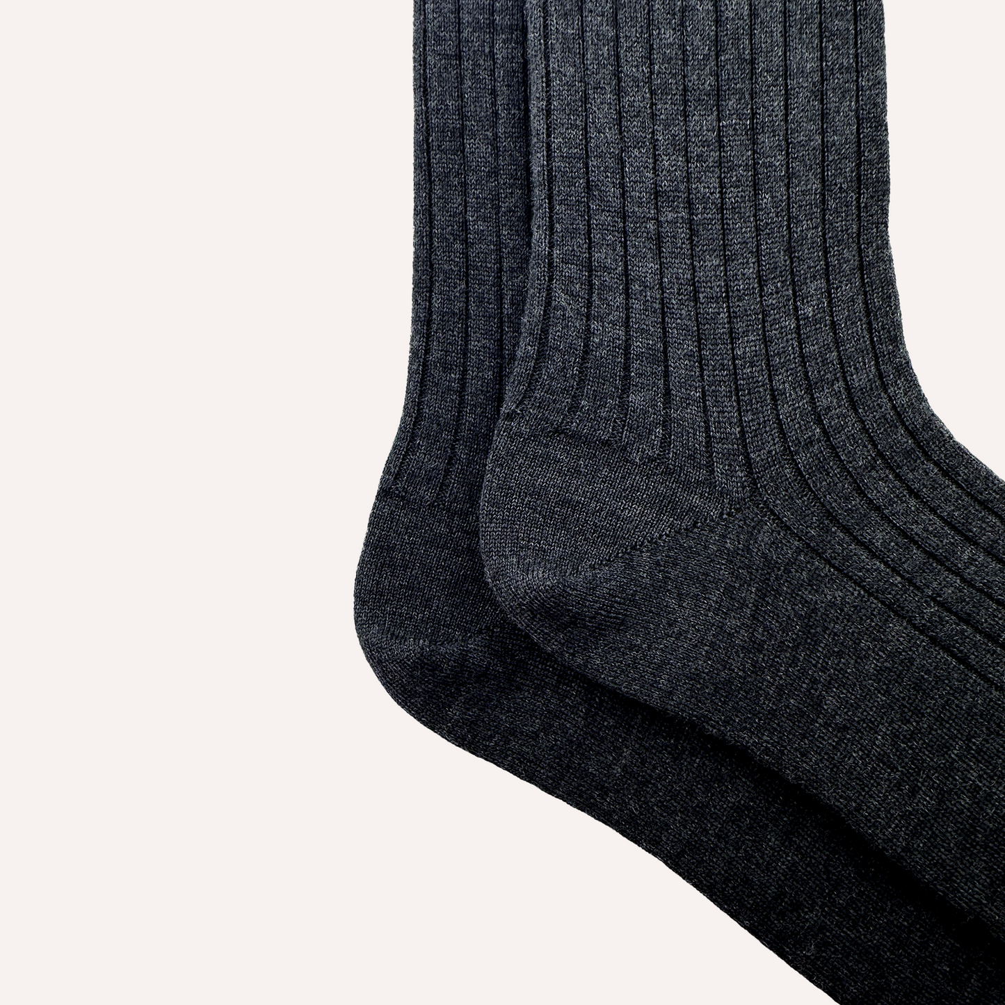 Charcoal Merino Wool Socks