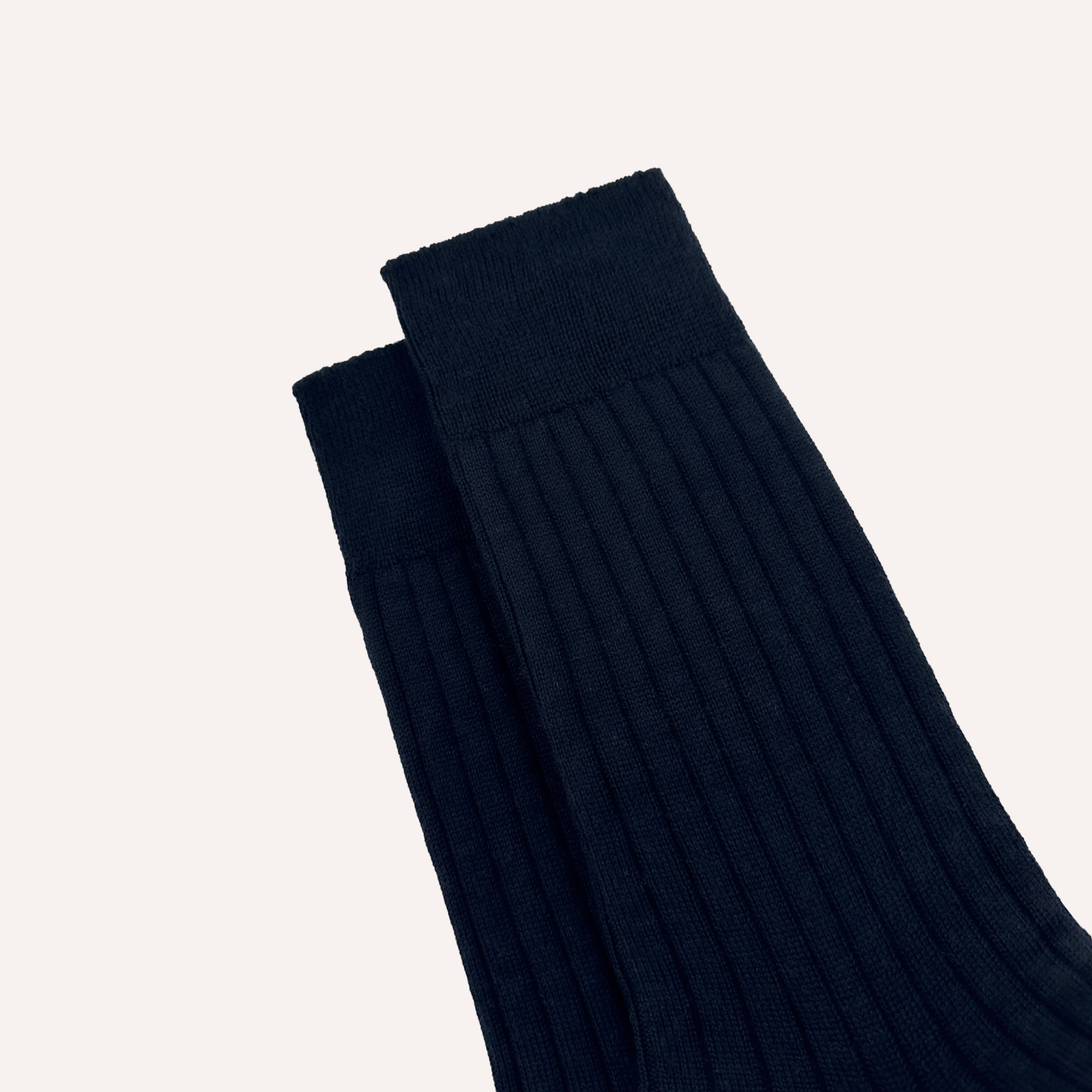 Deep Navy Merino Wool Socks