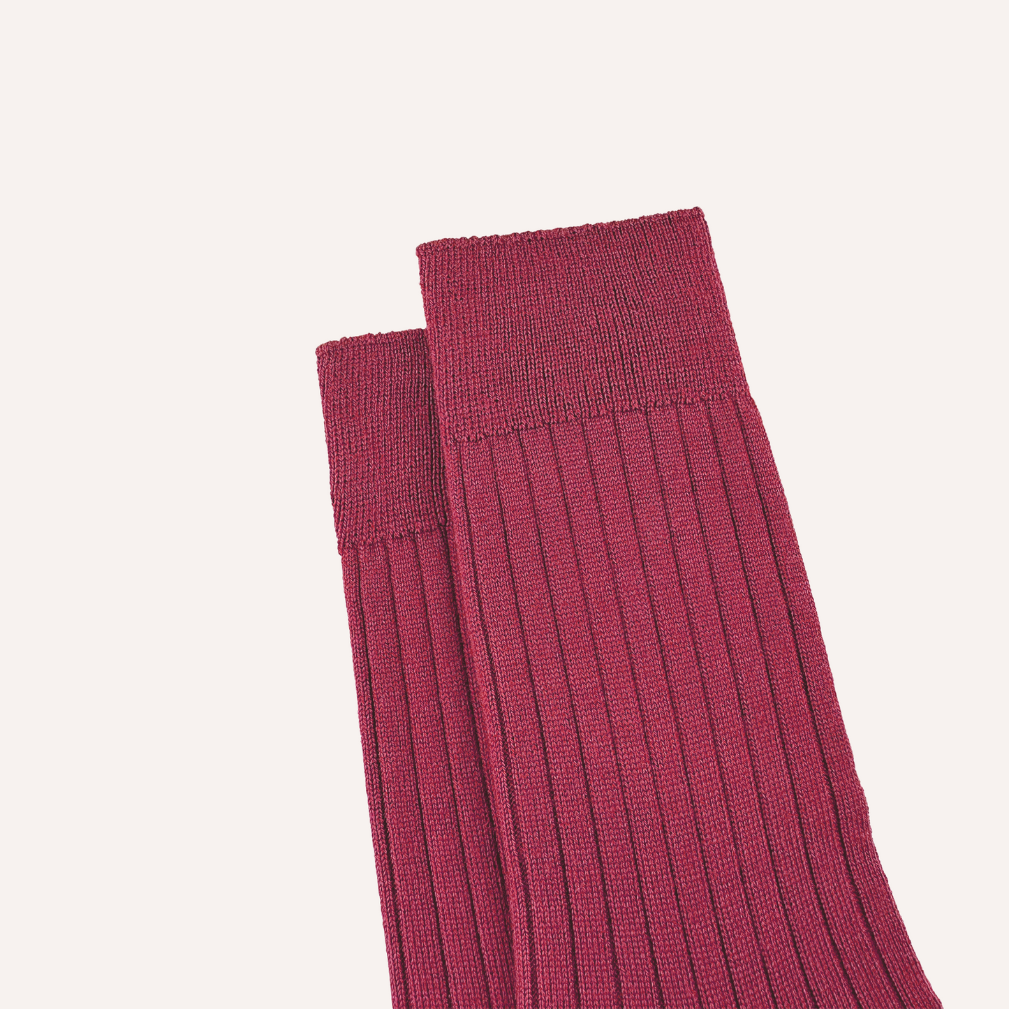 Fuchsia Merino Wool Socks