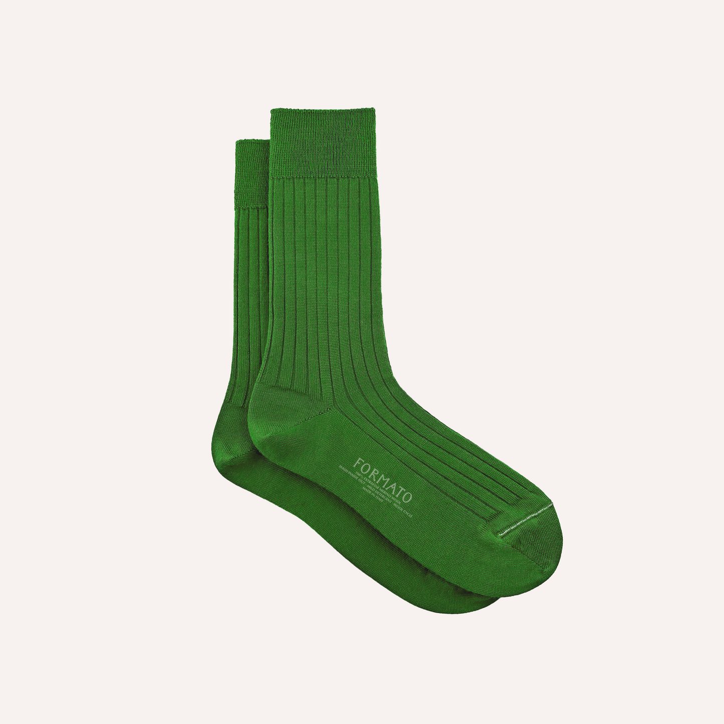 Green Merino Wool Socks